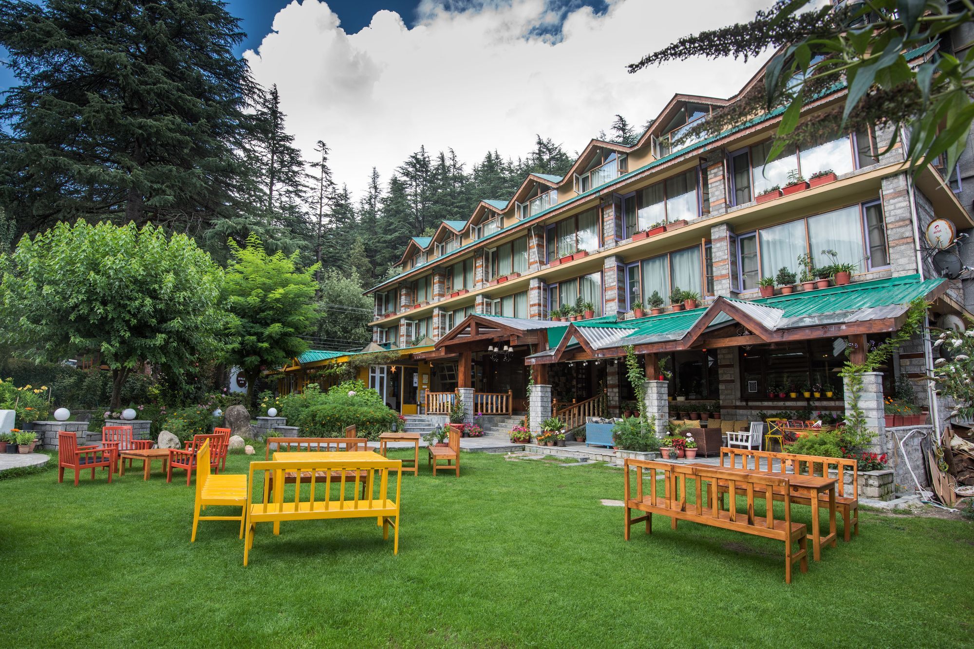 Johnson Lodge & Spa Manāli Extérieur photo